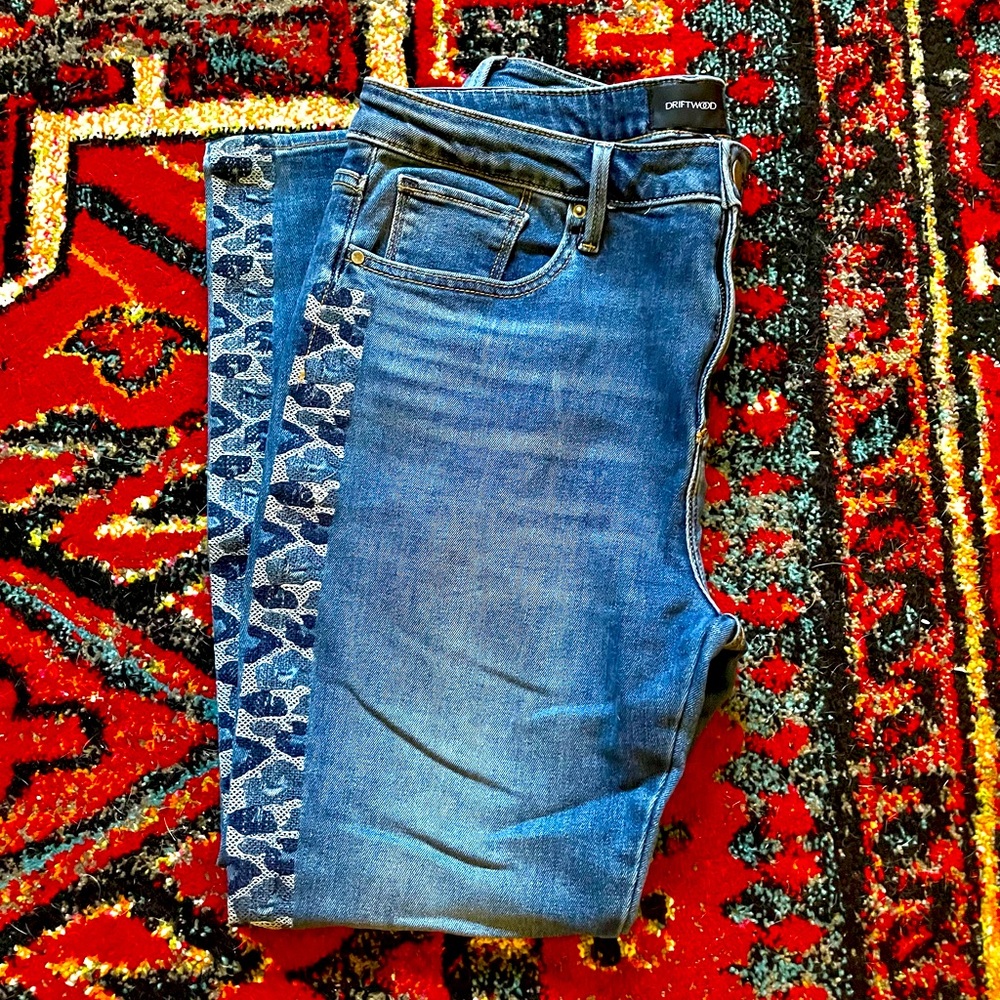 Driftwood Cheetah Skinny Jeans